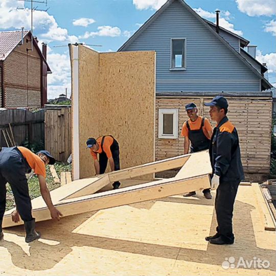 Монтажники деревянных домов