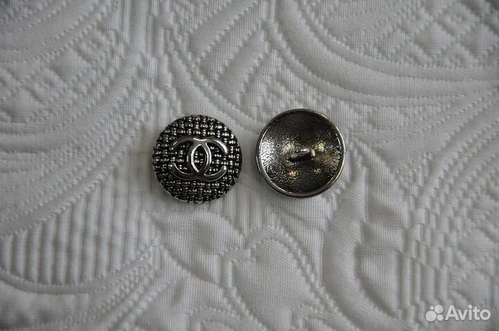 Пуговицы металлические Chanel - 20 мм