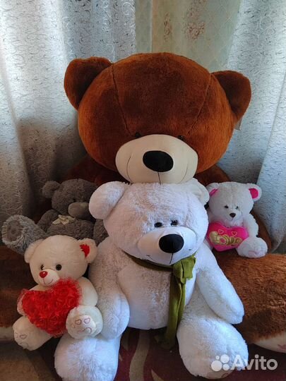 Плюшевый медведь новый