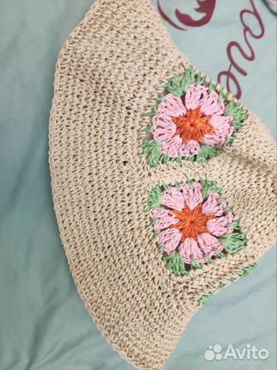 Шляпа панама пляжная