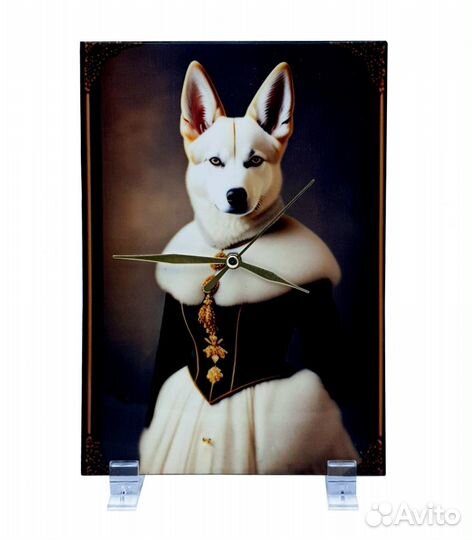 Декоративные часы леди альба