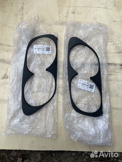 Накладка заднего бампера changan uni k