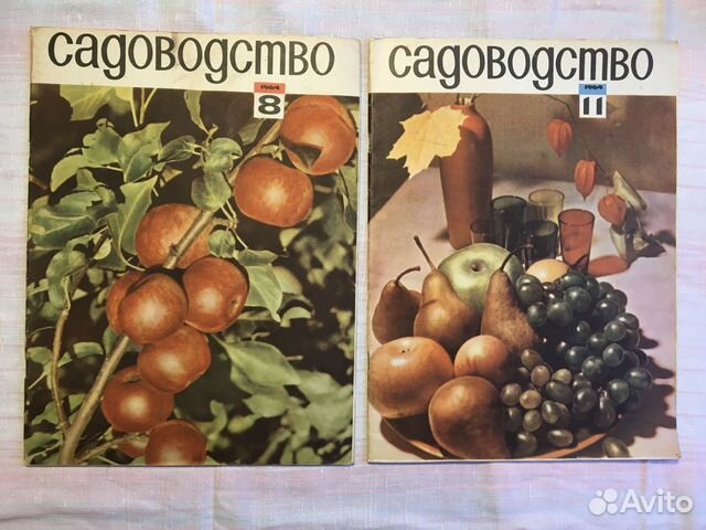 Журналы Садоводство 1964 г номера 8 и 11