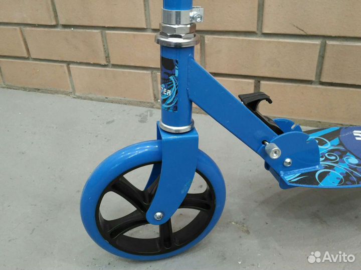 Самокат складной с черепом, колёса 20см