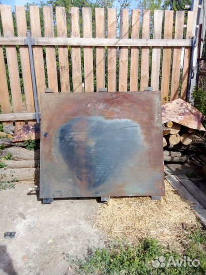 Бак для воды железный