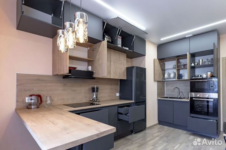 Современная кухня на заказ мдф фасады