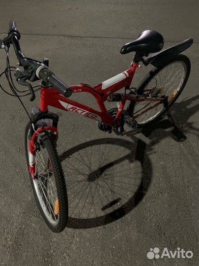 Велосипед горный двухподвесный