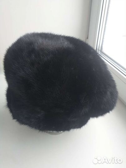 Женский норковый берет