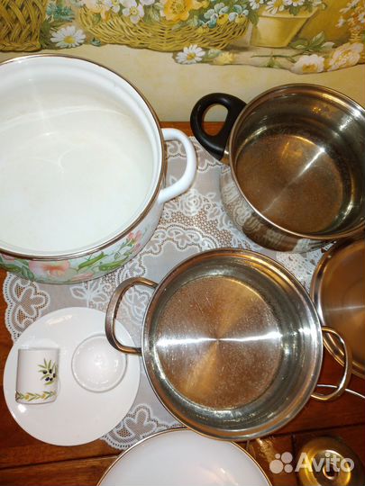 Кастрюли сковороды СССР и современные