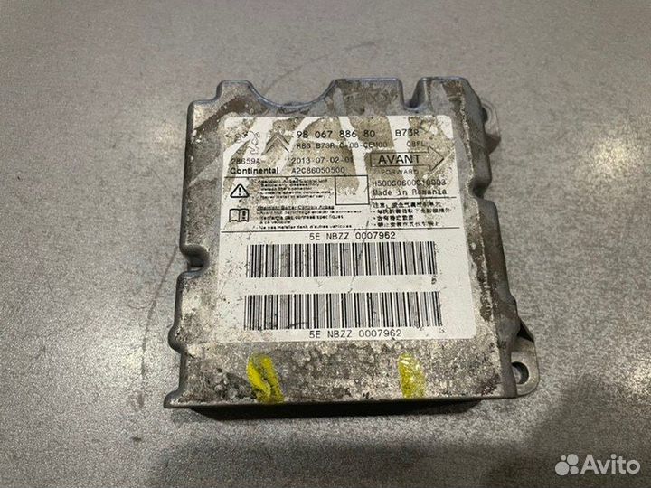 Блок SRS Citroen C4