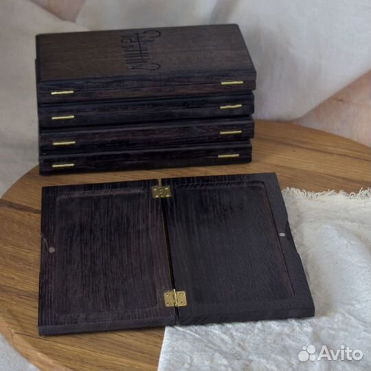 Деревянные счётницы с гравировкой (2 варианта)