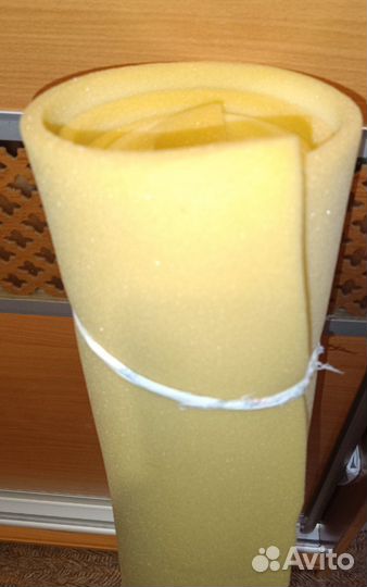 Поролон 101х180мм толщина 10мм новый