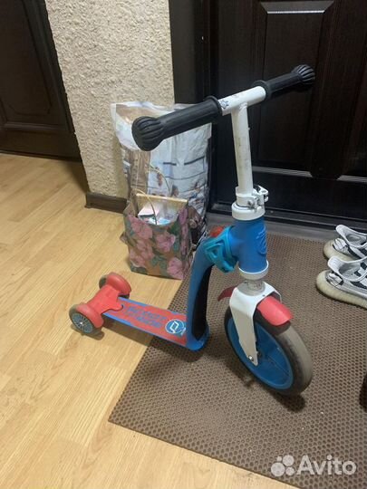 Беговел-самокат от года Scoot and ride