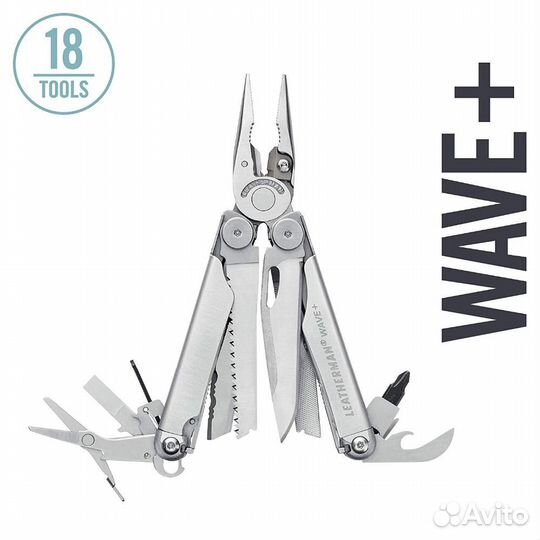 Мультитул Leatherman Wave + Plus Лизерман