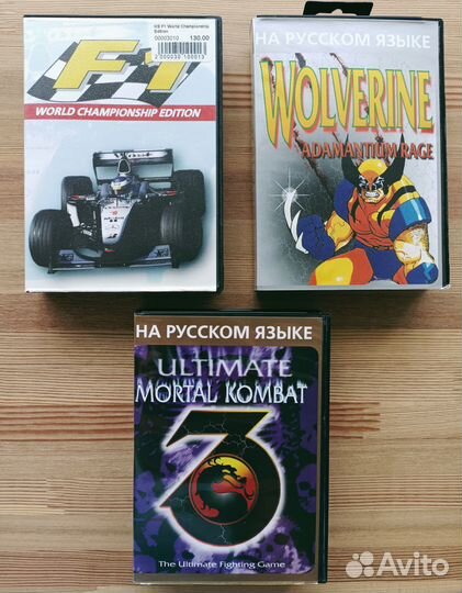 Картриджи Sega