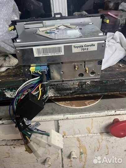 Магнитола toyota corolla e150