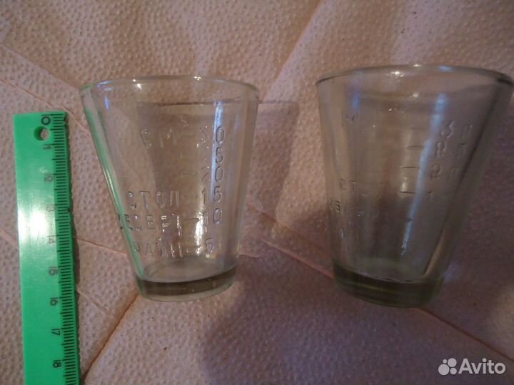 Рюмка мерная аптекарская, винтаж СССР