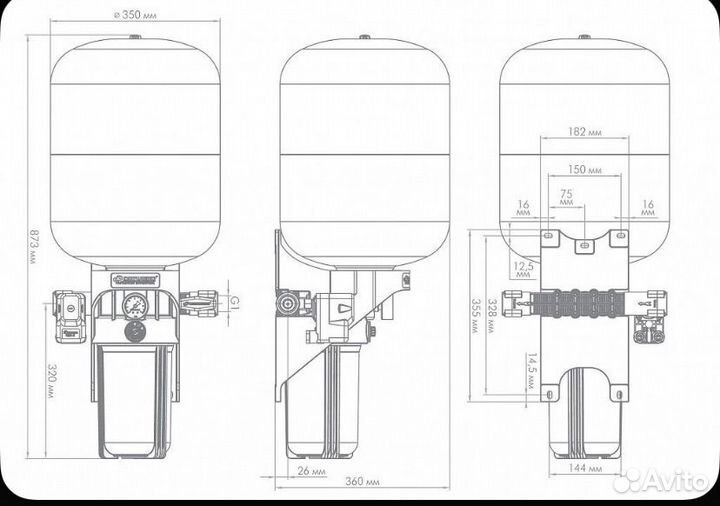 Система водоснабжения Джилекс краб т 50
