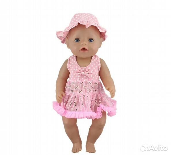 Летний комплект на пупса новый