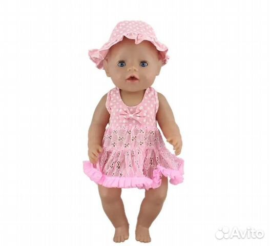Летний комплект на пупса новый