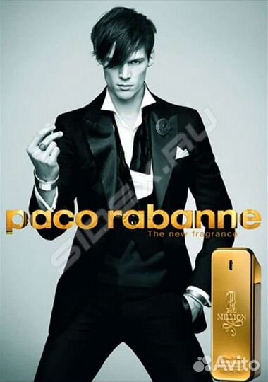Туалетная вода 1 Million Paco Rabanne муж 100 мл