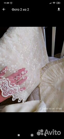 Комплект в кроватку+держатель для балдахина