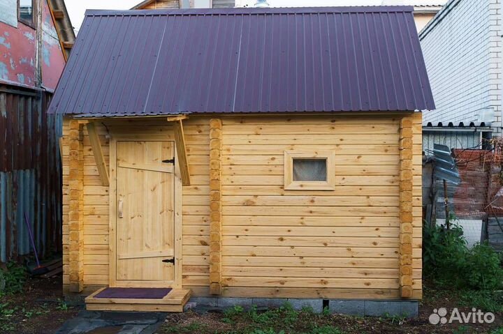 Баня под ключ из профилированного бруса