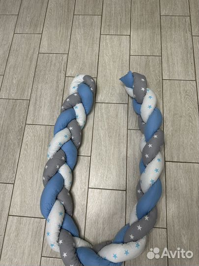 Бортик косичка б/у