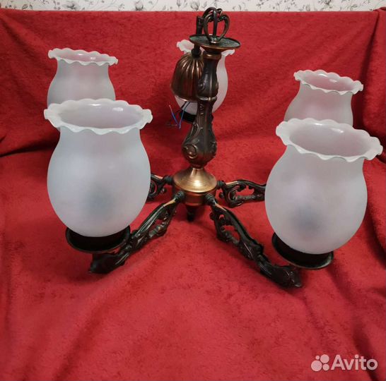 Люстра старинная