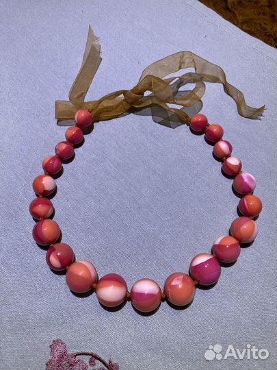 Колье, серьги, браслет бижутерия