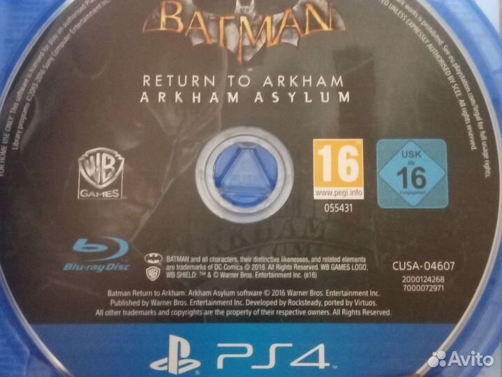 Batman Arkham asylum PS4