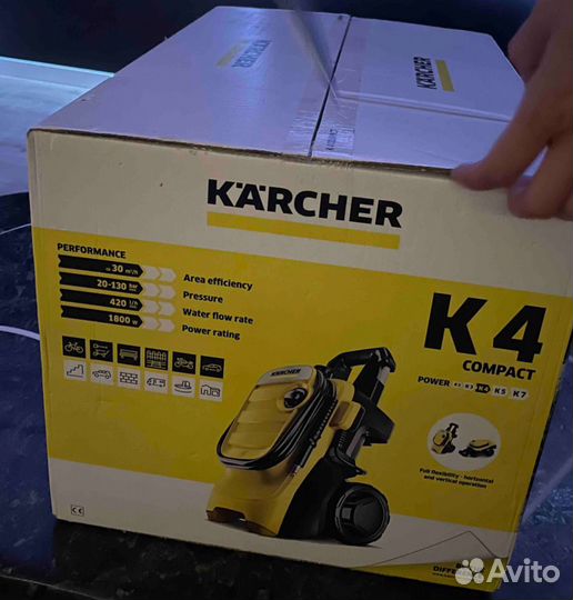 Мойка высокого давления karcher к 4 compact new