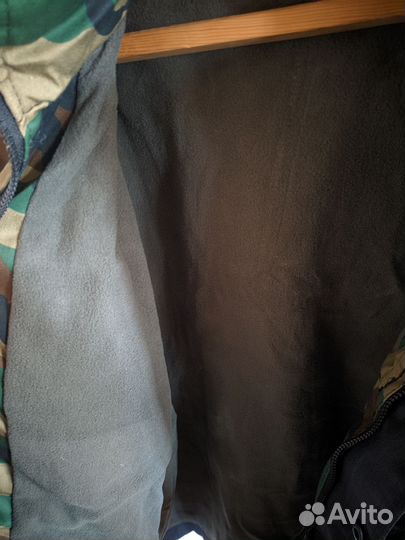 Костюм горка камуфлированный на флисе