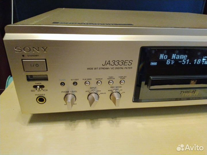 Sony MDS-JA333ES + пульт