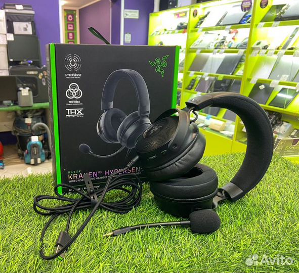 Наушники Razer Kraken v3 Hypersense