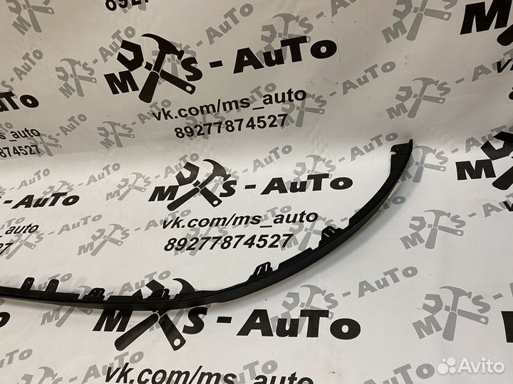 Нижняя накладка (губа) в стиле Шевроле Круз