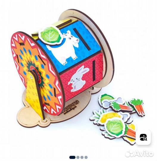 Деревянный сортер монтессори