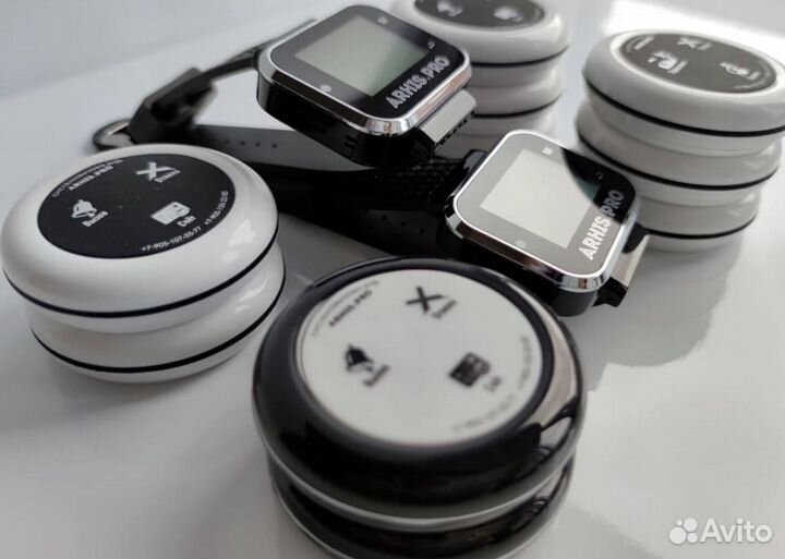 Кнопка вызова персонала, официанта, часы-пейджер