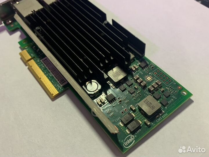 Сетевая карта intel x540t2blk