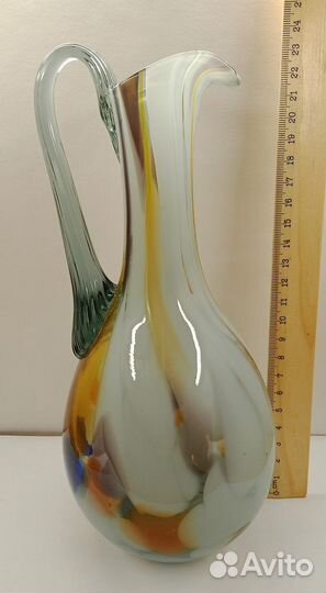 Графин цветное стекло (021509)