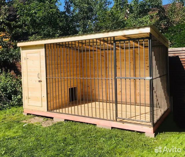 Вольер для собак уличный зимний