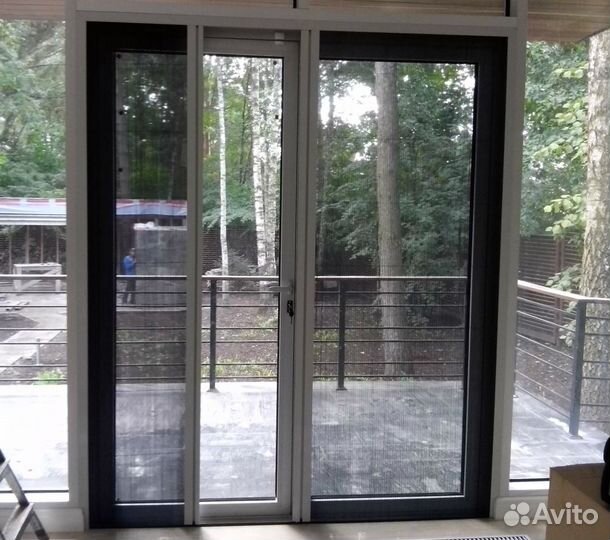 Москитные сетки с установкой