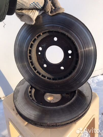 Передние тормозные диски киа сид