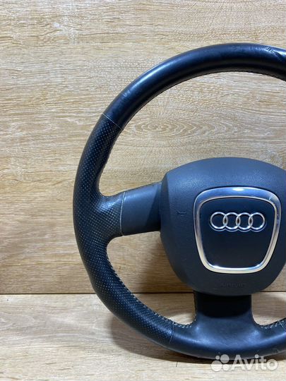 Руль кожаный Audi A4 B7, A3 8P, A6 Арт. 120353