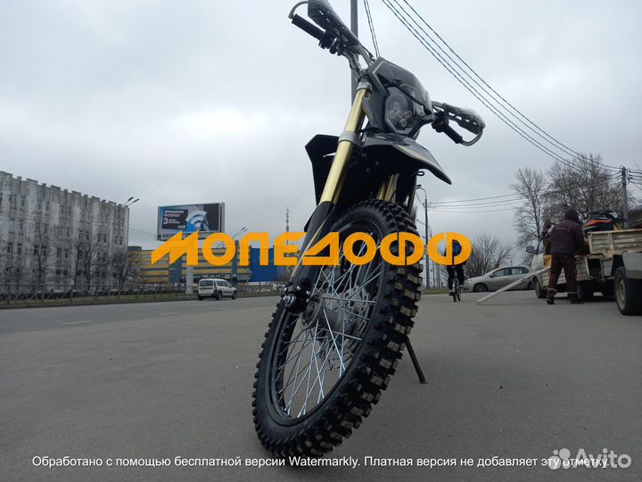 Мотоцикл кроссовый BSE Z3 Z3 (130) Gold Black