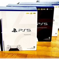 Sony playstation 5 + 560 игр, новая, гарантия