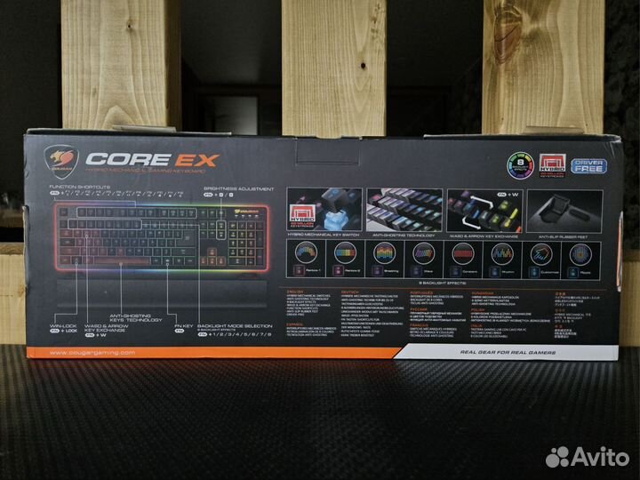 Игровая клавиатура Cougar Core Ex