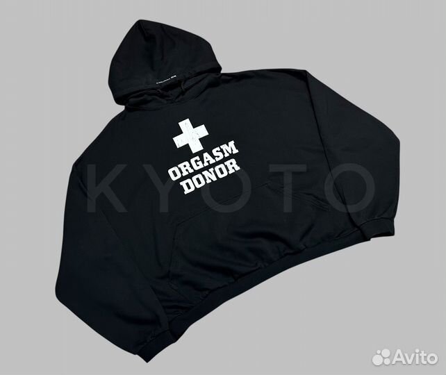 Огромное худи Grailz Project Orgasm Donor