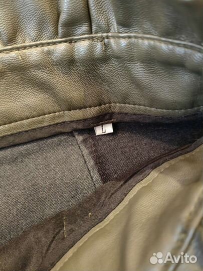 Кожаные шорты