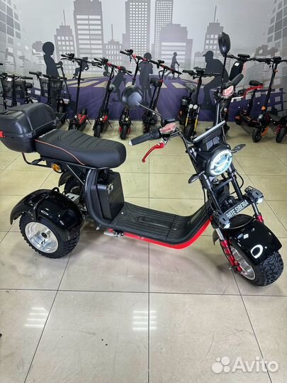 Электроскутер white siberia ikra